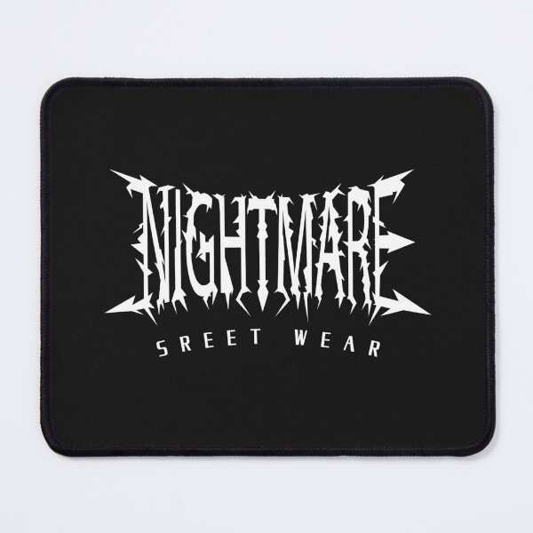 Item preview, black and white nightmare artwork for metal logo design designed and sold by Richstd.