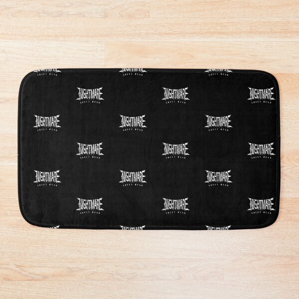 Item preview, black and white nightmare artwork for metal logo design designed and sold by Richstd.