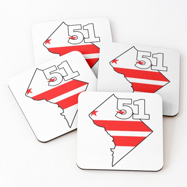 Item preview, Washington DC 51 designed and sold by Chase Ancheta.