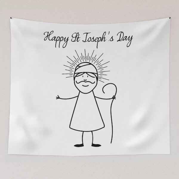 Item preview, Happy Saint Joseph's Day designed and sold by thewishdesigns.