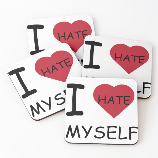 Item preview, I Hate Myself designed and sold by SesatyaStore.