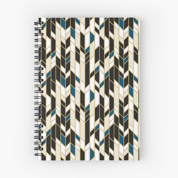 Item preview, 1920s Aesthetic Teal, White and Gold Art Deco Great Gatsby Panels Pattern designed and sold by MadfishDesigns.