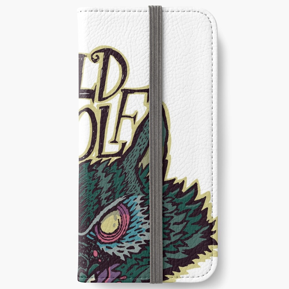 Head Old Wolf iPhone Wallet