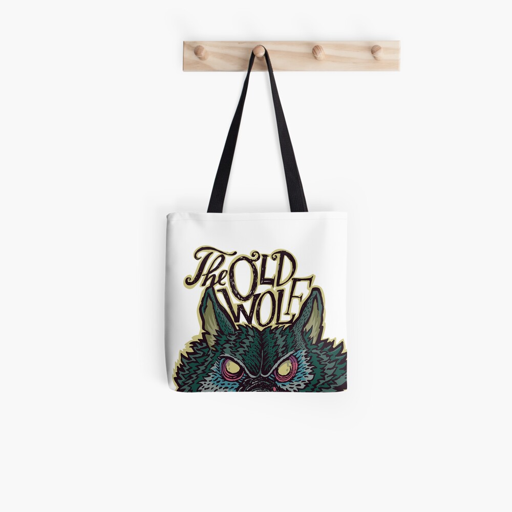 Head Old Wolf Tote Bag