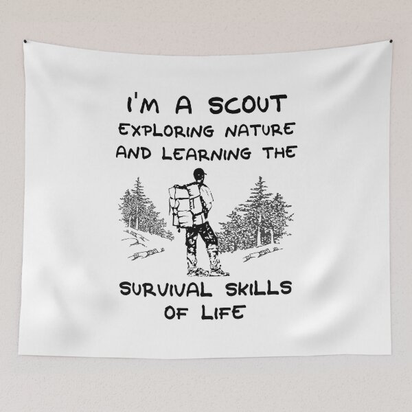 Item preview, I'm A Scout, Exploring Nature And Learning The Survival Skills Of Life designed and sold by Oaks Creations.
