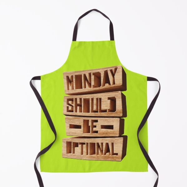 Item preview, Monday Should Be Optional - 3D wood designed and sold by Victor Rosario.