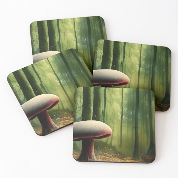 Item preview, A Hidden Haven for Mushrooms designed and sold by TildaTots.