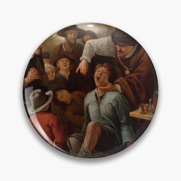 Item preview, The Tooth-Puller (Jan Steen) designed and sold by ArtHistorical.