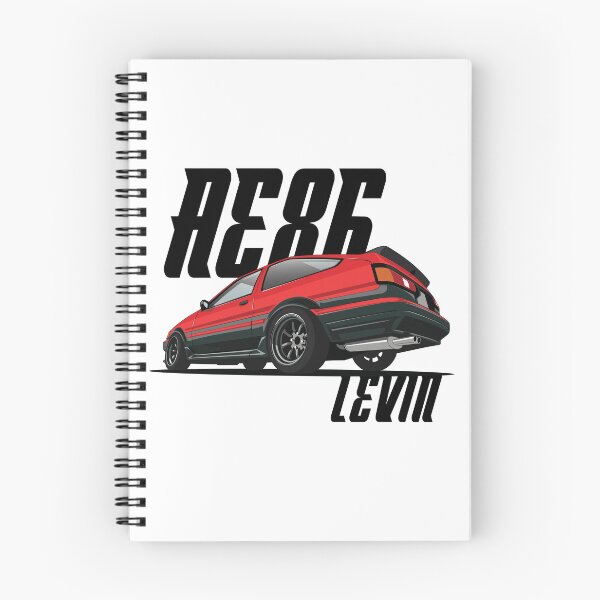 Item preview, Toyota Levin AE86 Red Black Two tone designed and sold by myteekingdom.
