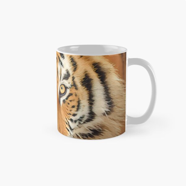 Item preview, Stunning Tiger Face Art Print - For a tiger lover, for a nature lover, for a conservationist. designed and sold by Wentoo.
