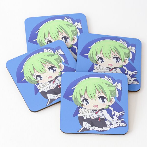 Artikelvorschau, Nettes kawaii Mädchen, entzückender Barkeeper in Uniform entworfen und verkauft von AleKawaiiDesign.