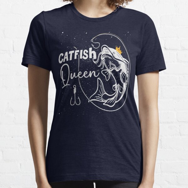 Funny Fishing Queen Shirt For Women Ladies Fishing Lovers T-Shirt