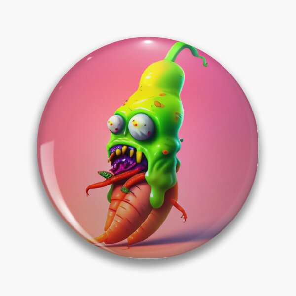 Item preview, The Slimey Green Headed Carrot designed and sold by CreepyDesigns.