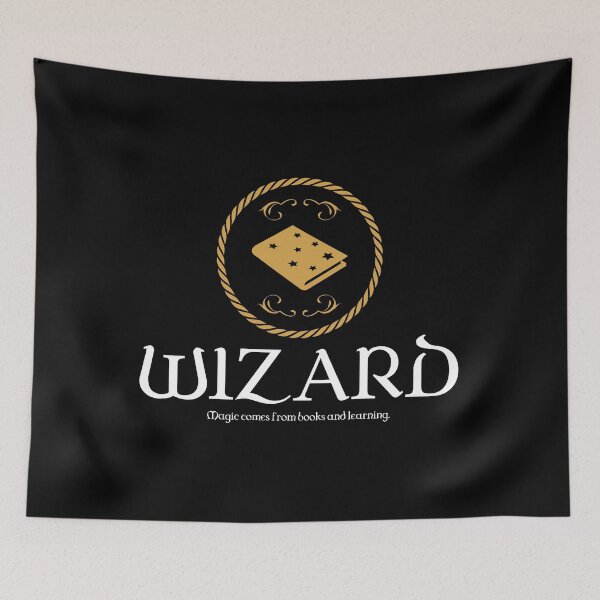 Item preview, Wizard Wizards Magic Tabletop RPG Addict designed and sold by pixeptional.