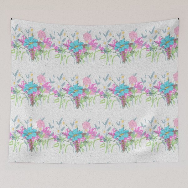 Item preview, Blue pink lavender  designed and sold by Tonyasartprints.