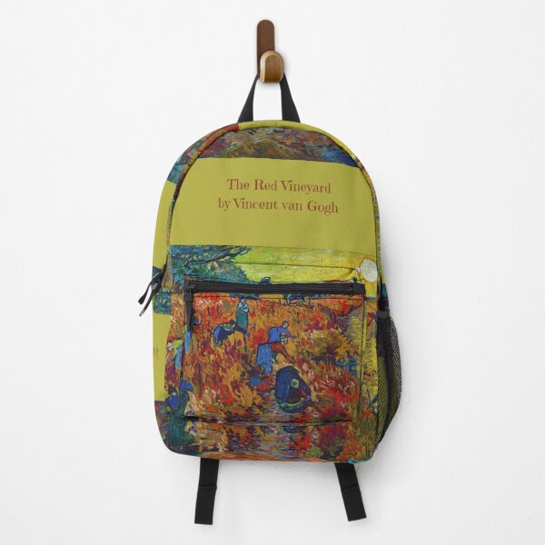 Item preview, "The Red Vineyard" by Vincent van Gogh designed and sold by VintageArtByIda.