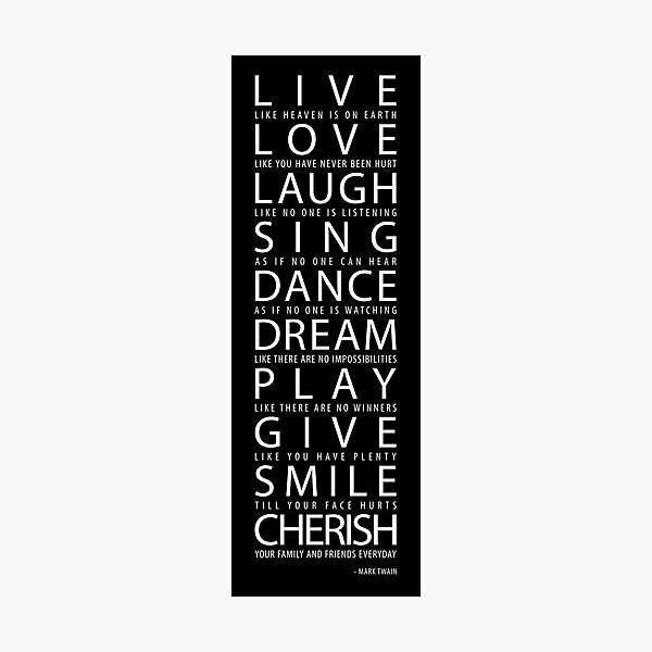 Item preview, Mark Twain Quote designed and sold by YingDude.
