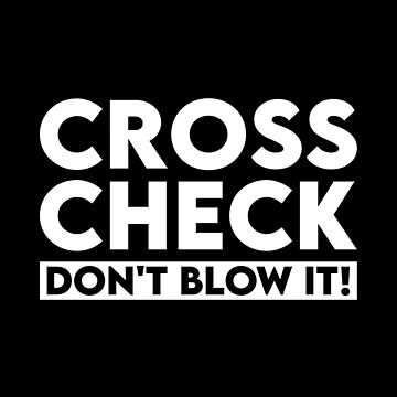 Cross Check Don't Blow It Aviation Funny Flight Attendant Quotes Poster  for Sale by waleshop