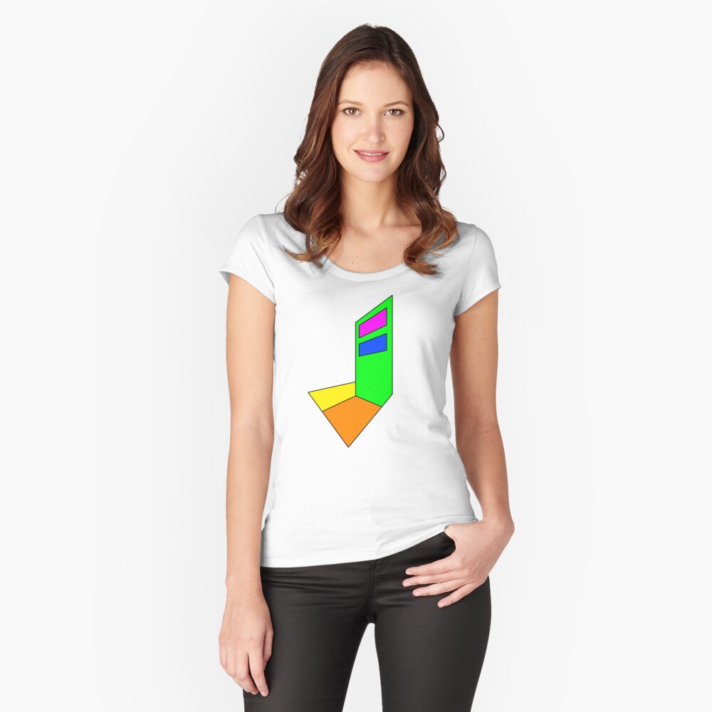 Item preview, Fitted Scoop T-Shirt designed and sold by bpatrickvoice.