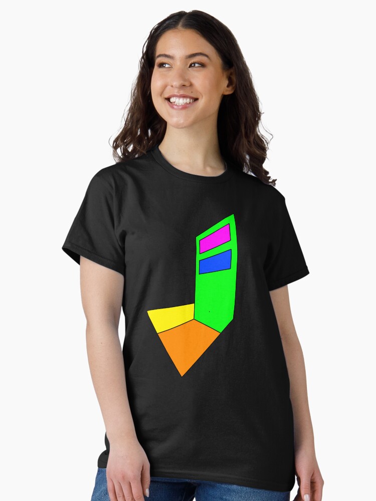 Thumbnail 1 of 7, Classic T-Shirt, Townhouse (New York City) Abstract designed and sold by bpatrickvoice.