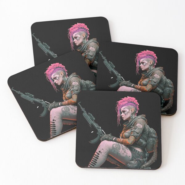 Item preview, Cyberpunk Night City Future Futuristic Life Girl designed and sold by Bien Design.