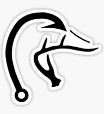 Duck Deer Hook Hunting & Fishing Sticker