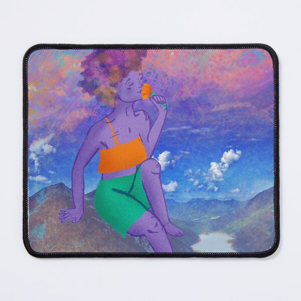 Item preview, Dreamy girl in the mountains designed and sold by IvonaXrArt.