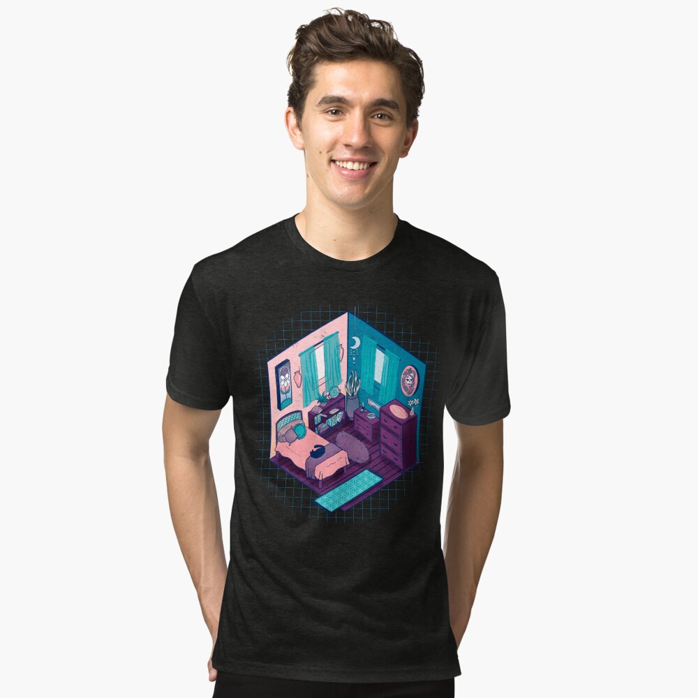 Item preview, Tri-blend T-Shirt designed and sold by Flickingjane.