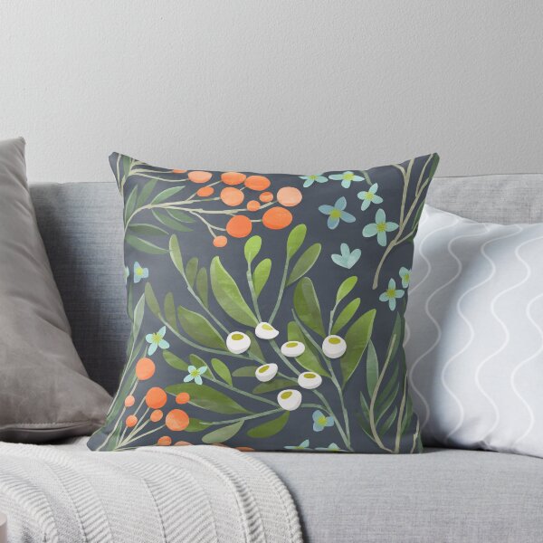 Summer Night Throw Pillow