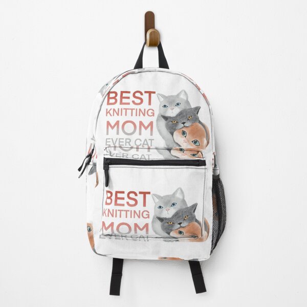 Item preview, Best Knitting Mom Ever Cat designed and sold by Myartbeyours.