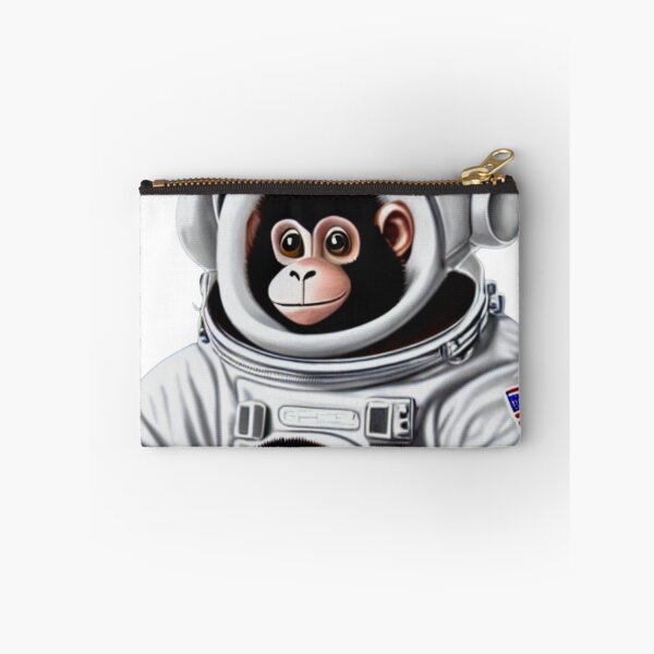 Item preview, Cute Monkey Astronaut with Baby Monkey designed and sold by SN-Creations.