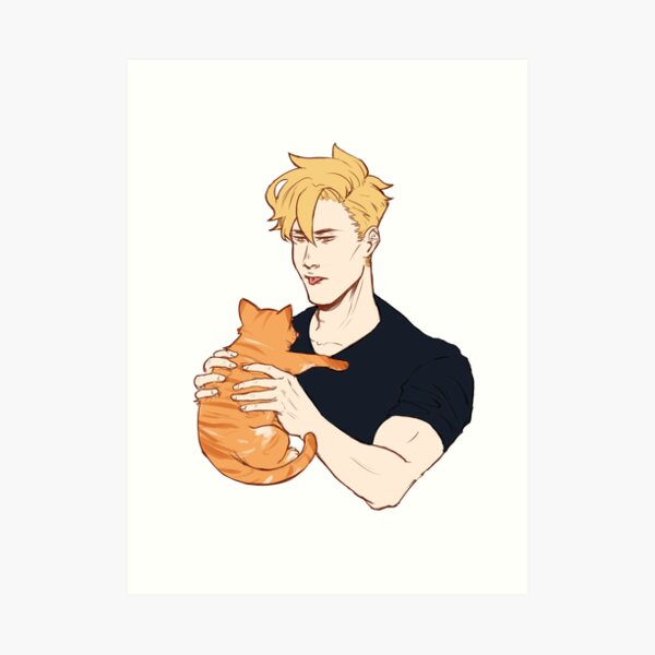 Andrew Minyard and Sir Art Print
