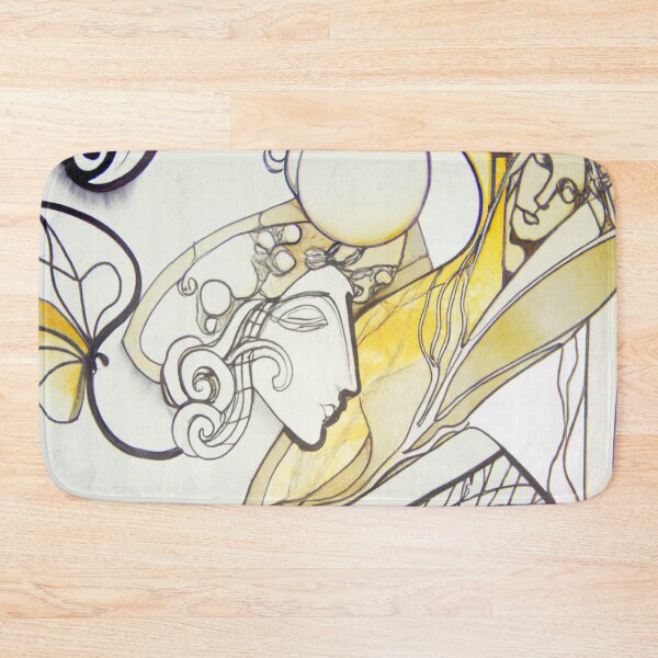 Item preview, Art Nouveau - Dreamy Eyes designed and sold by WildPenDesign.