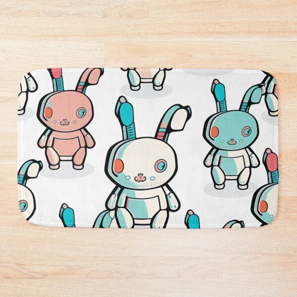 Item preview, Cyborg Rabbit | Cute Rabbit | Chinese New Year Rabbit | Chinese New Year 2023 | Easter Gift | Easter Rabbit Gift | Easter Bunny gift | Cute Easter Bunny |high resolution designed and sold by Synthetic-Intel.
