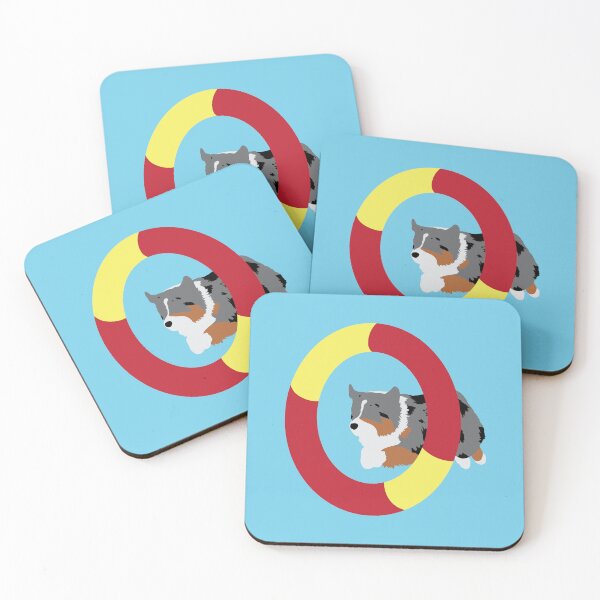 Item preview, Australian Shepherd Tire Jump designed and sold by Kat-su.