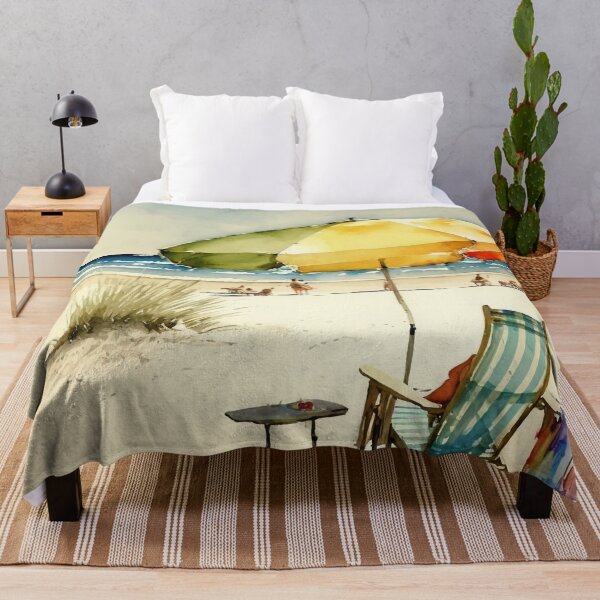 Item preview, summer Vacation - Watercolor Beach - By Tiberius404 designed and sold by Tiberius404.