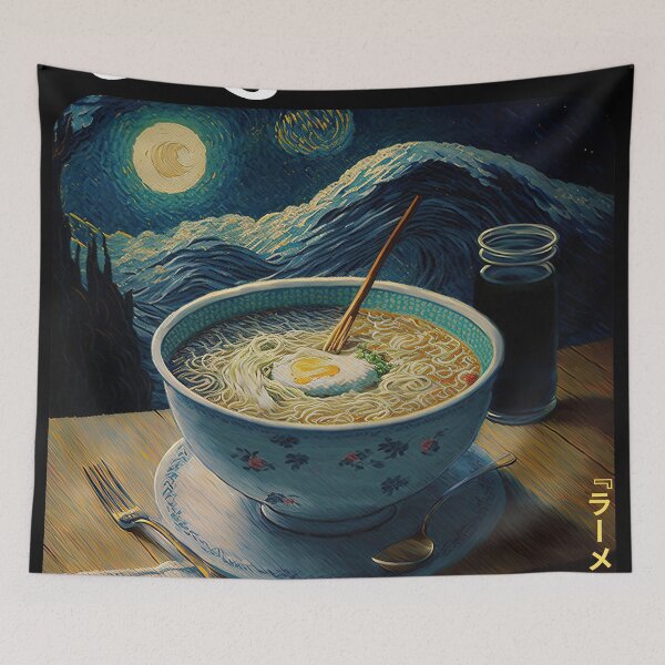 Item preview, Ramen - Noodles of style & grace designed and sold by ai-datamancer.