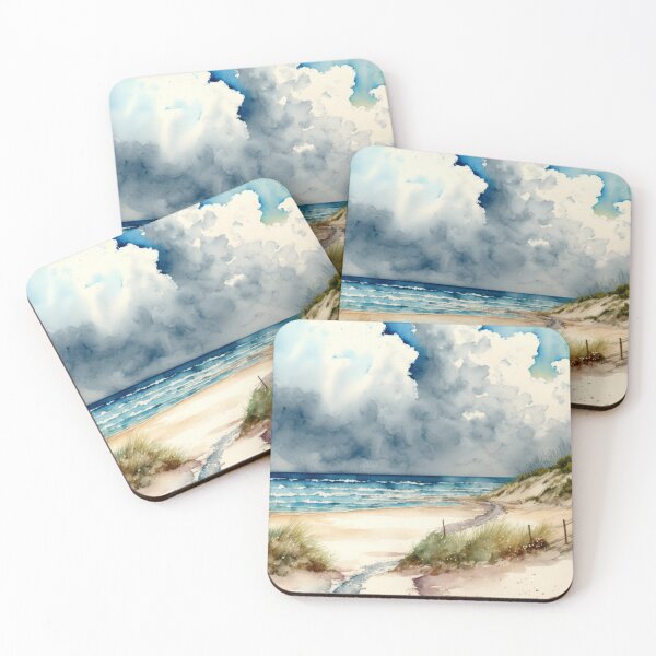 Item preview, Summer Vacation - Watercolor Beach - By Tiberius404 designed and sold by Tiberius404.