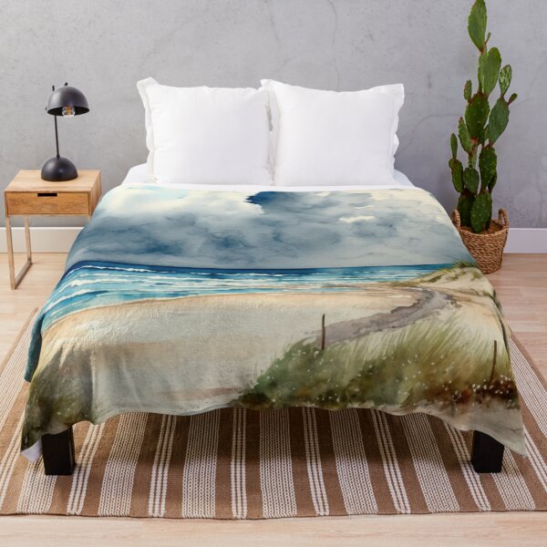 Item preview, Summer Vacation - Watercolor Beach - By Tiberius404 designed and sold by Tiberius404.