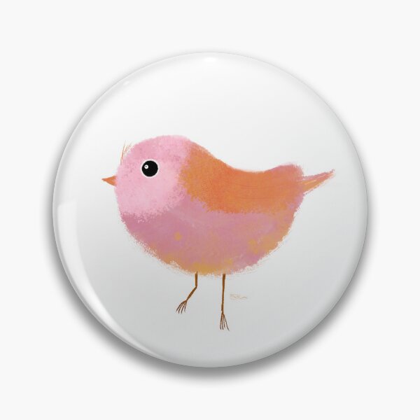 Item preview, Cute Pink Baby Bird Orange designed and sold by rachedebruyn.