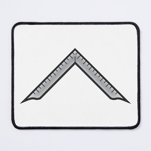 Item preview, Square symbol - Masonic symbol of Worshipful Master for Blue Lodge Freemasonry designed and sold by photonxt.