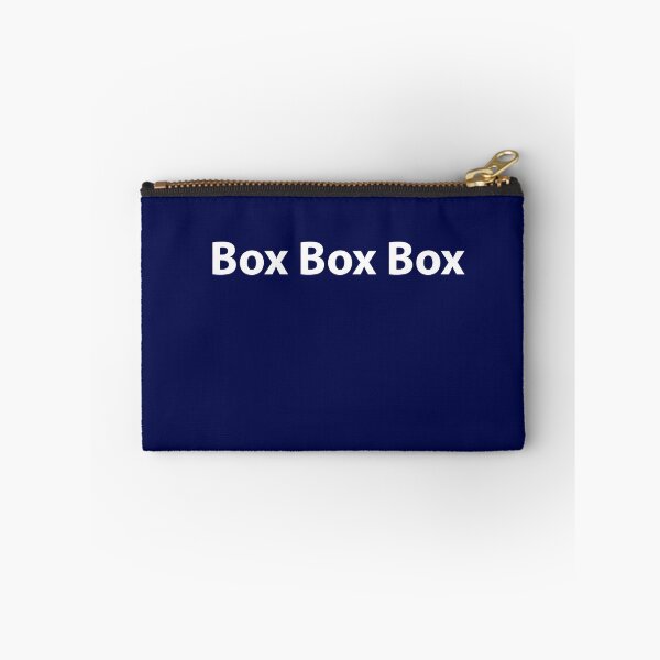Item preview,  BOX BOX BOX Formula 1 Quote Blue designed and sold by GayanthiPerera.
