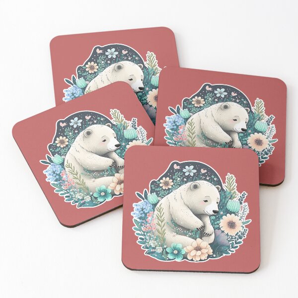 Item preview, Polar Bear designed and sold by ZooStateofMind.