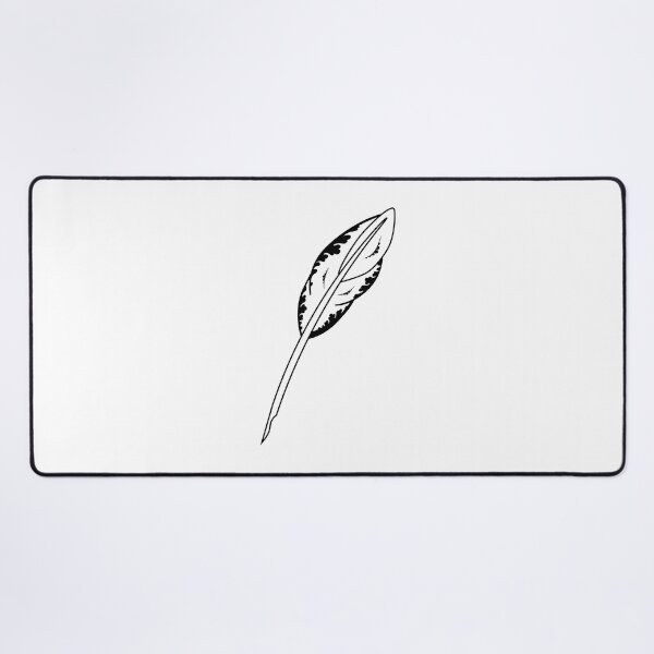 Item preview, Feather symbol - Masonic symbol of Assistant Secretary for Blue Lodge Freemasonry designed and sold by photonxt.