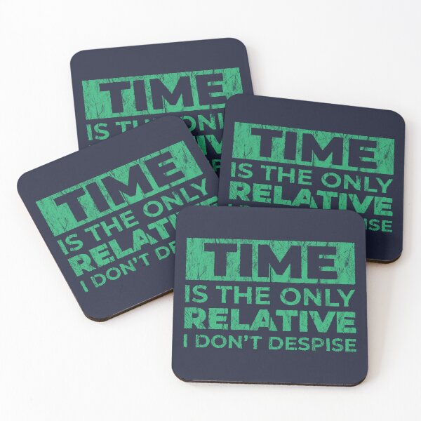 Item preview, Time is the only relative I don't despise | Speed is Relative | Science Puns designed and sold by DrawingBoard.