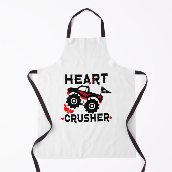Item preview, Kids I Crush Hearts Monster Truck Toddler Boys Valentines Day designed and sold by sweary12.