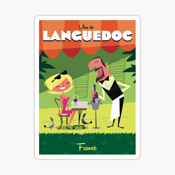 Item preview, Languedoc poster designed and sold by GAGodel.
