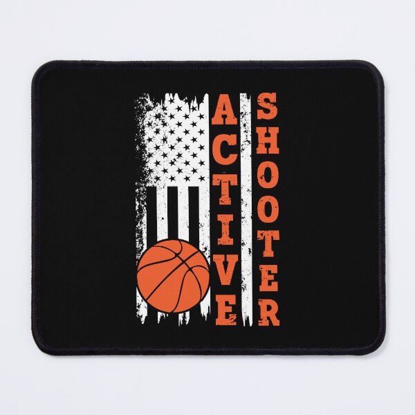 Item preview, Active Shooter Basketball Grunge American Flag Patriotic 4th of July Men Women designed and sold by Designer-Girl.