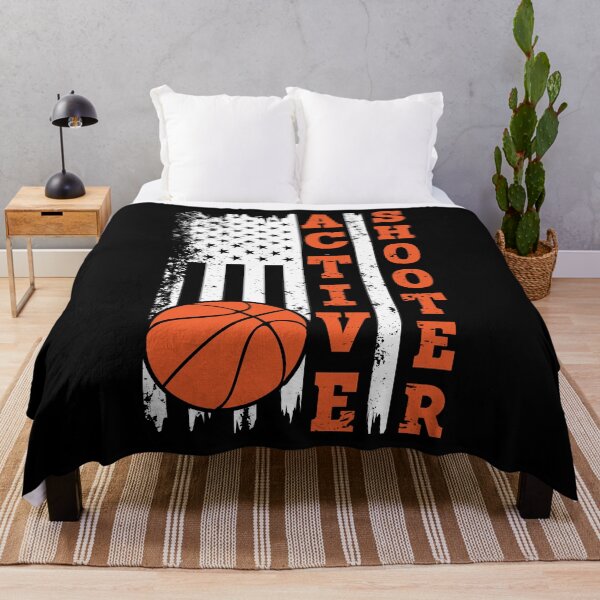 Item preview, Active Shooter Basketball Grunge American Flag Patriotic 4th of July Men Women designed and sold by Designer-Girl.
