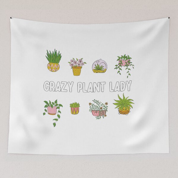 Item preview, Crazy Plant Lady designed and sold by jie lin.
